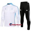 Real Madrid Training Huppari Suits 2021-22 Neljännes Zip Valkoinen - Miesten